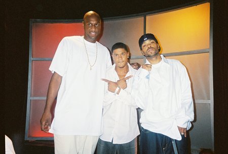 Lamar Odom, Pooch Hall and Method Man