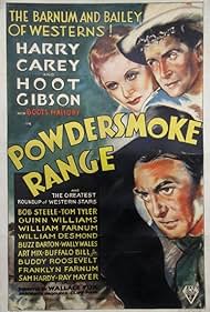 Harry Carey, Boots Mallory, and Bob Steele in Powdersmoke Range (1935)