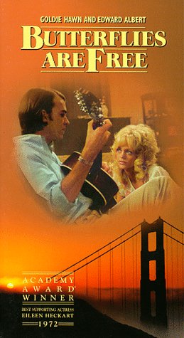 Goldie Hawn and Edward Albert in Butterflies Are Free (1972)