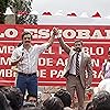 Wagner Moura, Julián Díaz, Paulina Gaitan, and Julian Bustamante in Narcos (2015)