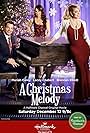 Lacey Chabert, Mariah Carey, and Brennan Elliott in A Christmas Melody (2015)