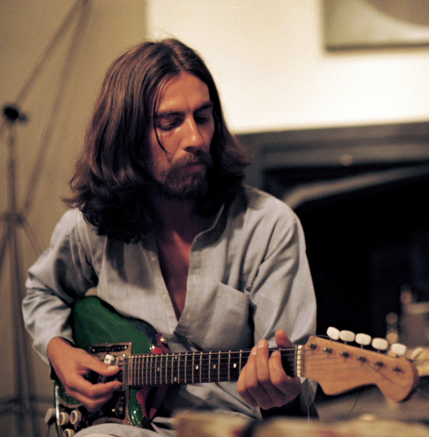 George Harrison and The Beatles in George Harrison: Living in the Material World (2011)