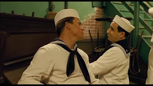 Marcos singing in Hail, Caesar! with Channing Tatum