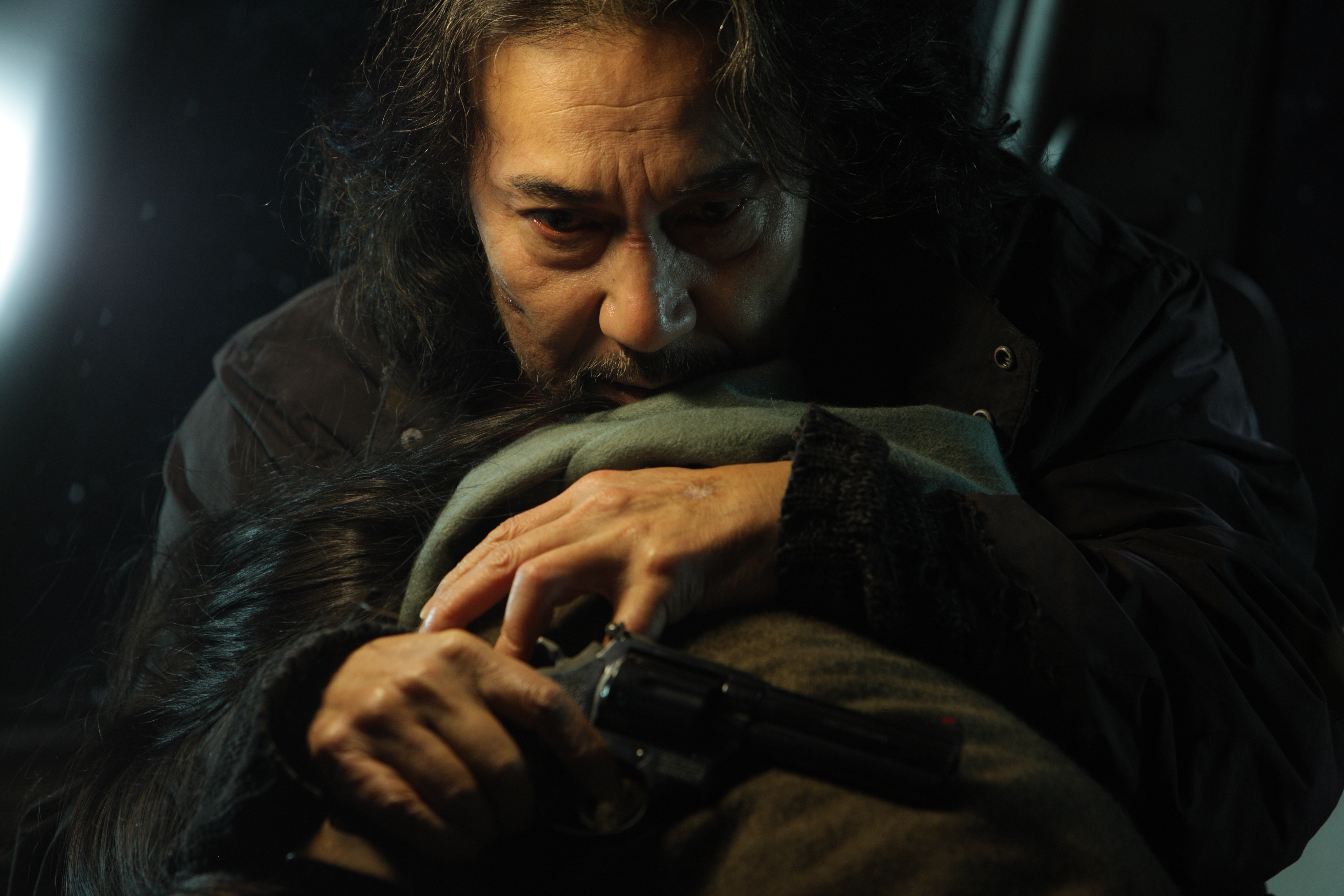 Kôji Yakusho in The World of Kanako (2014)