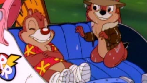 Corey Burton and Tress MacNeille in Chip 'n' Dale Rescue Rangers (1989)