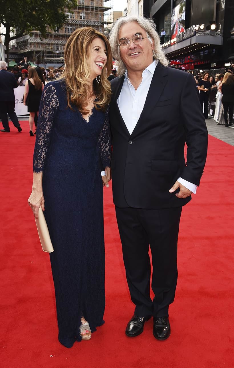 Paul Greengrass and Joanna Kaye at an event for Jason Bourne (2016)