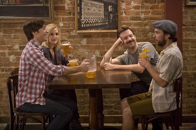 Drew Barrymore, Charlie Day, Justin Long, and Jason Sudeikis in Going the Distance (2010)