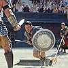 Russell Crowe and Sven-Ole Thorsen in Gladiator (2000)