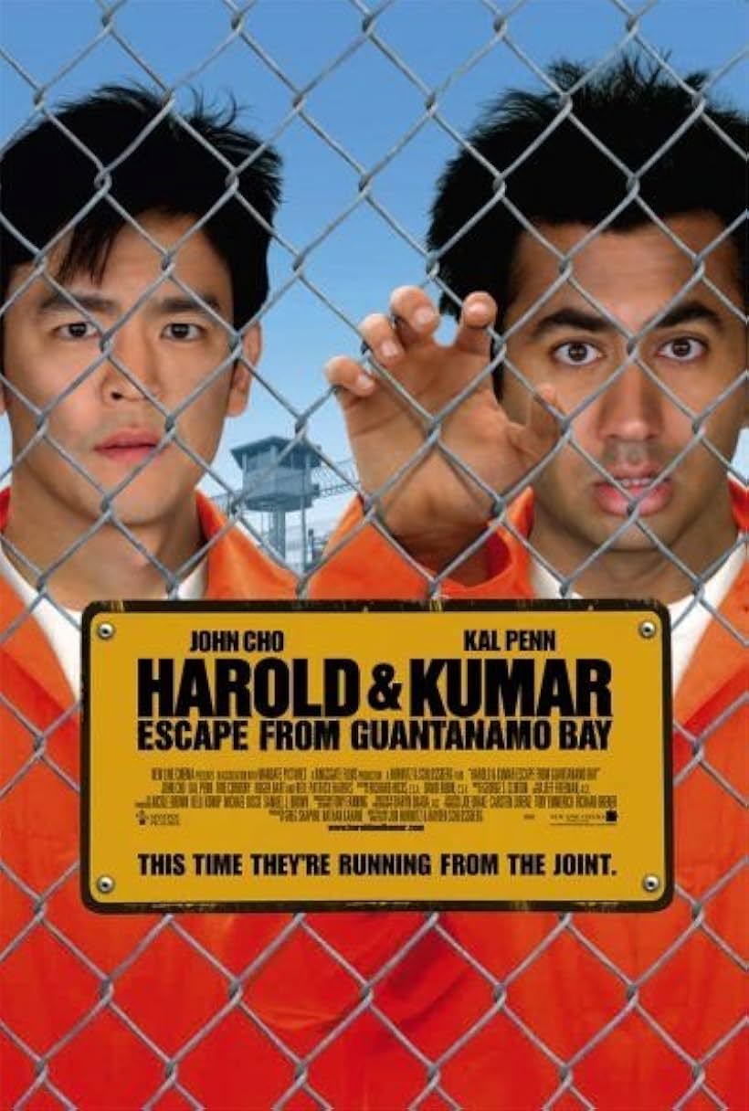 John Cho and Kal Penn in Harold & Kumar Escape from Guantanamo Bay (2008)