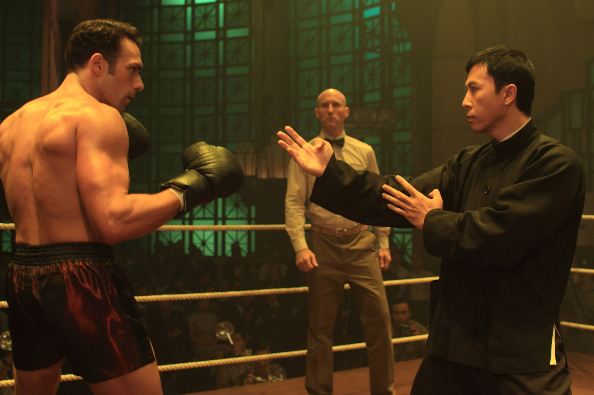 Darren Shahlavi and Donnie Yen in Ip Man 2 (2010)