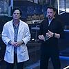 Robert Downey Jr. and Mark Ruffalo in Avengers: Age of Ultron (2015)