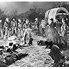 John Wayne, Noah Beery Jr., Montgomery Clift, Paul Fix, Ray Hyke, John Ireland, William Self, Tom Tyler, Hal Taliaferro, Dan White, Hank Worden, and Chief Yowlachie in Red River (1948)