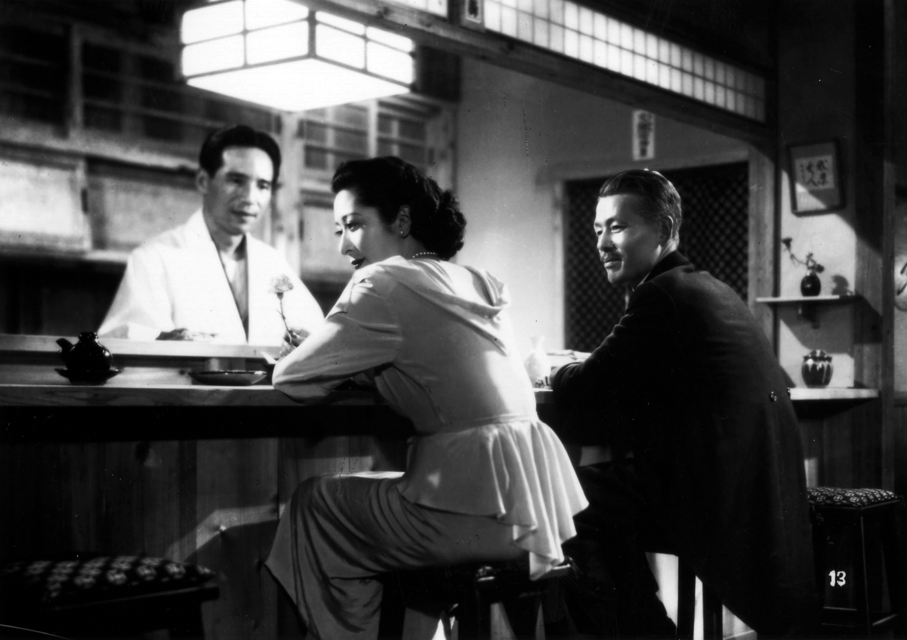 Chishû Ryû and Yumeji Tsukioka in Late Spring (1949)