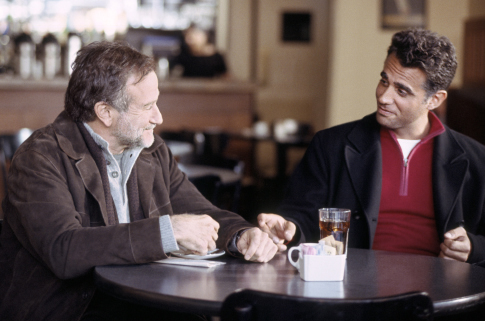 Robin Williams and Bobby Cannavale in The Night Listener (2006)