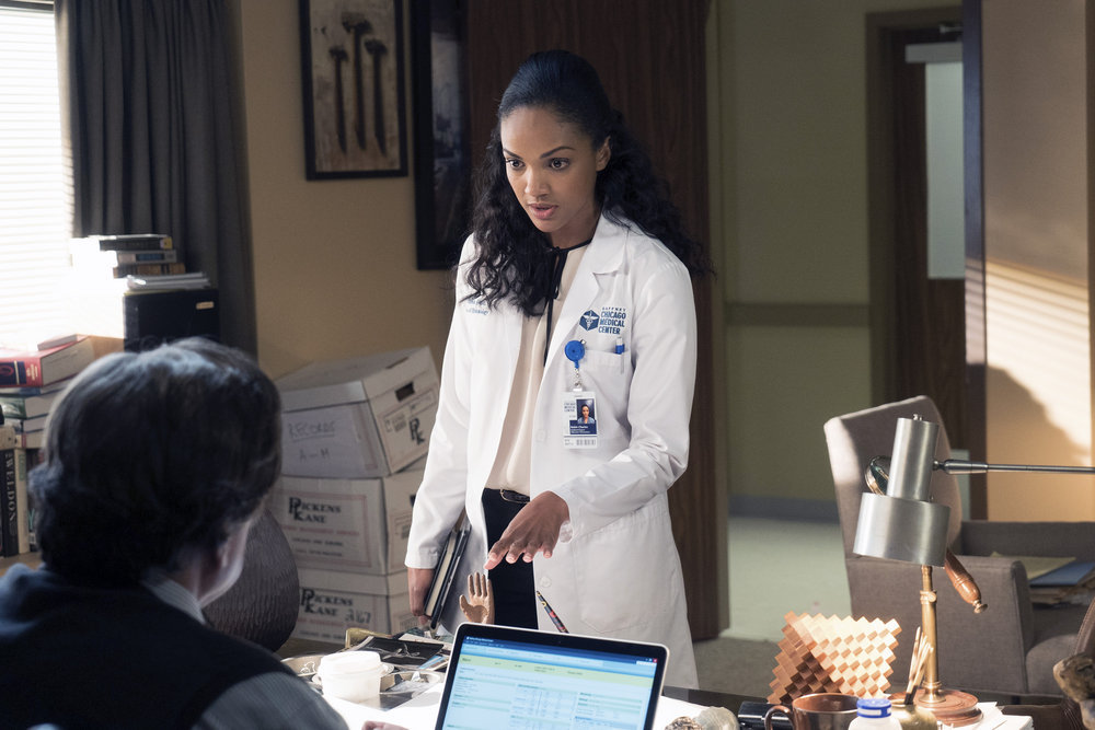 Mekia Cox in Chicago Med (2015)