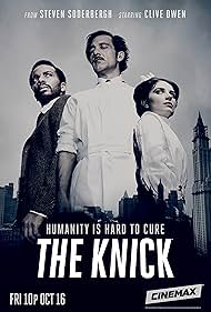 Jack Amiel, Michael Angarano, Michael Begler, David Fierro, Eric Johnson, Clive Owen, Molly Price, Reg Rogers, Perry Yung, Juliet Rylance, Eve Hewson, Zuzanna Szadkowski, André Holland, Maya Kazan, Leila Jean Davis, Melissa O'Donnell, Ying Ying Li, and Morgan Assante in The Knick (2014)