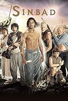 Dimitri Leonidas, Junix Inocian, Elliot Cowan, Elliot Knight, Marama Corlett, and Estella Daniels in Sinbad (2012)