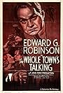 Edward G. Robinson and Jean Arthur in The Whole Town's Talking (1935)