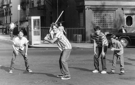 Brad Renfro, Jonathan Tucker, Joe Perrino, and Geoffrey Wigdor in Sleepers (1996)