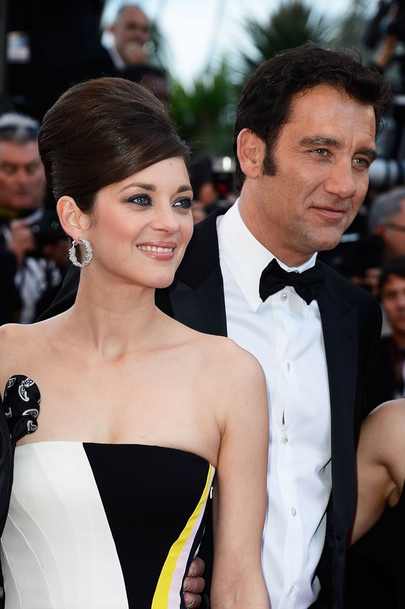 Marion Cotillard and Clive Owen at an event for Blood Ties (2013)