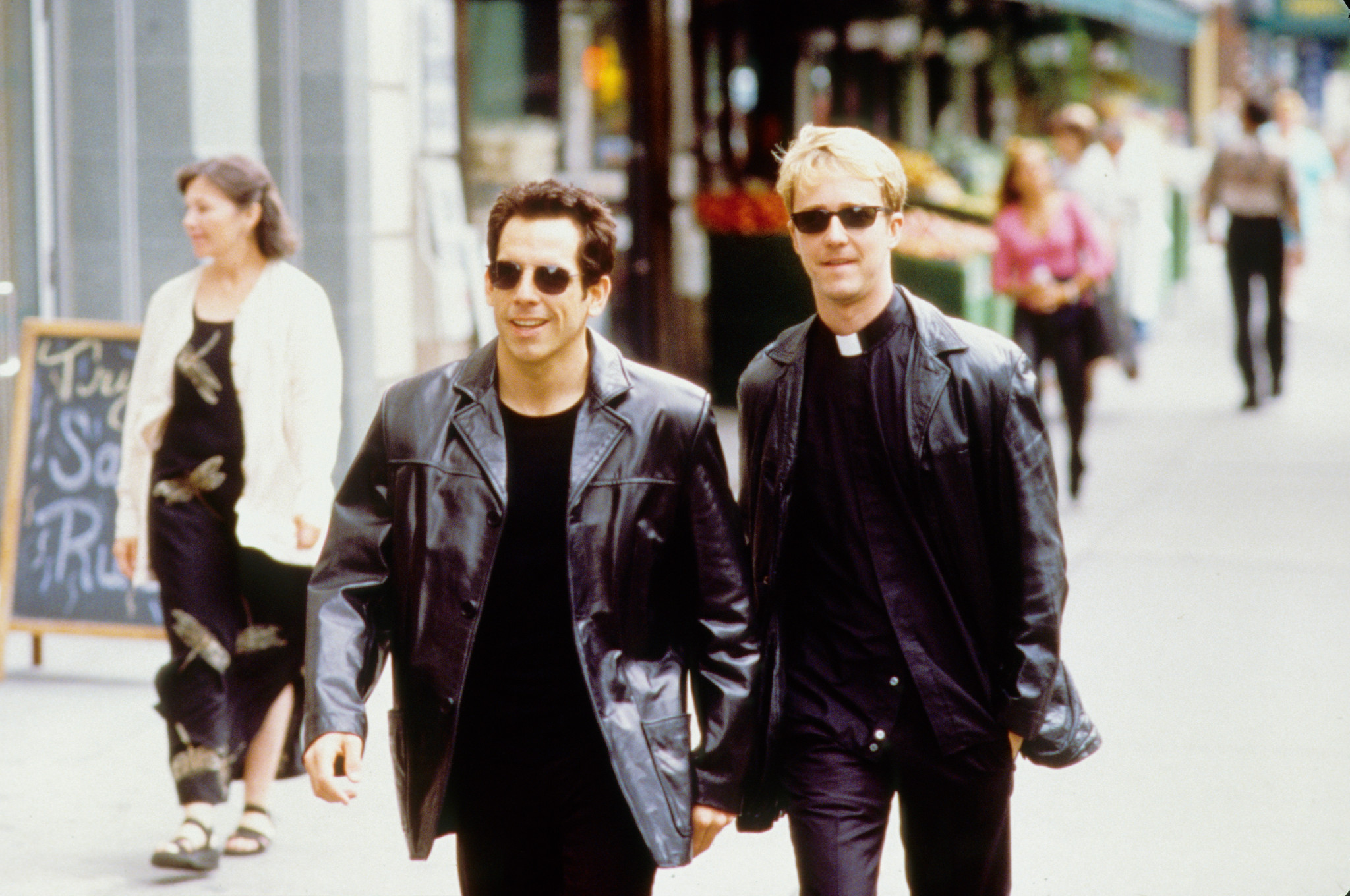 Edward Norton and Ben Stiller in Keeping the Faith (2000)