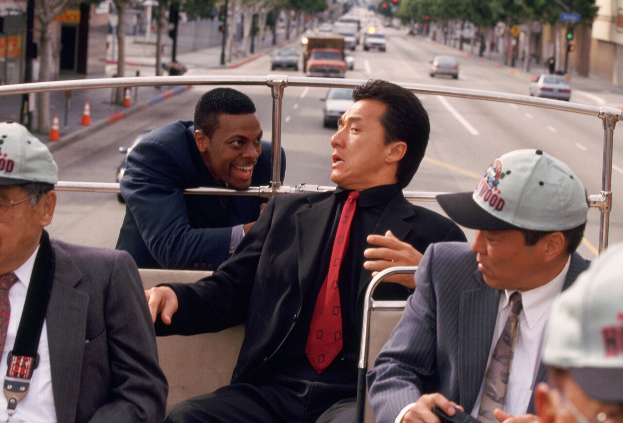 Jackie Chan and Chris Tucker in Rush Hour (1998)