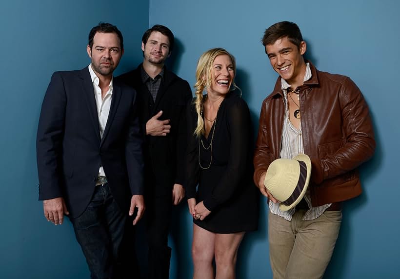 Rory Cochrane, James Lafferty, Katee Sackhoff, and Brenton Thwaites at an event for Oculus (2013)