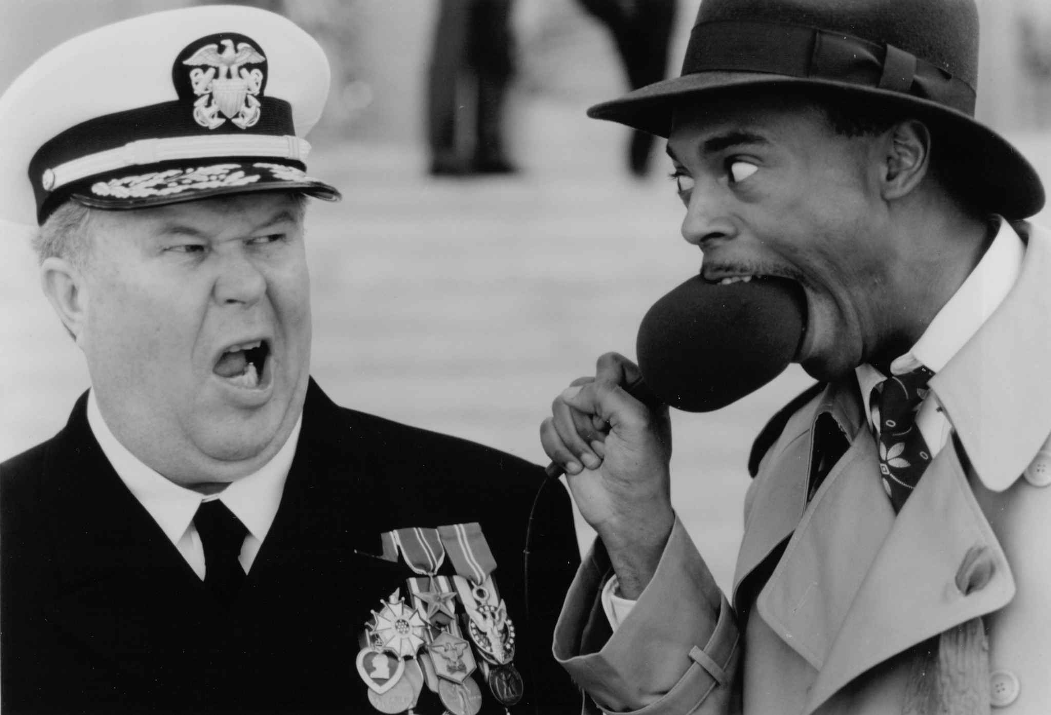 Ned Beatty and Michael Winslow in Going Under (1991)