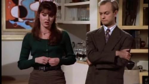 David Hyde Pierce and Jane Leeves in Frasier (1993)