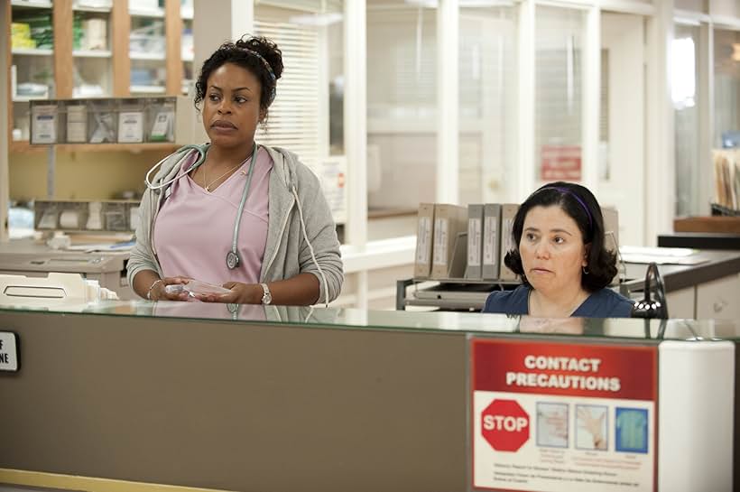 Alex Borstein and Niecy Nash in Getting On (2013)