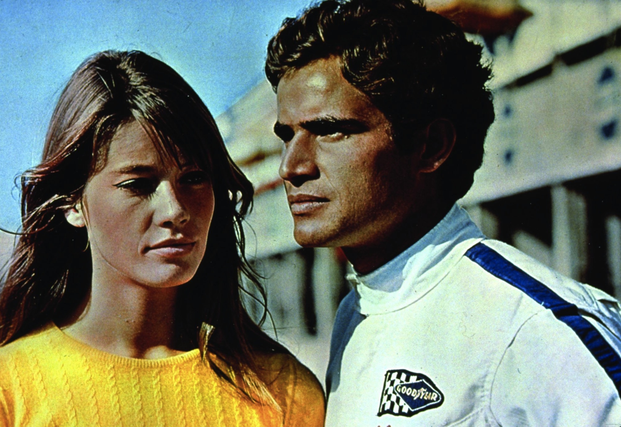 Antonio Sabato and Françoise Hardy in Grand Prix (1966)