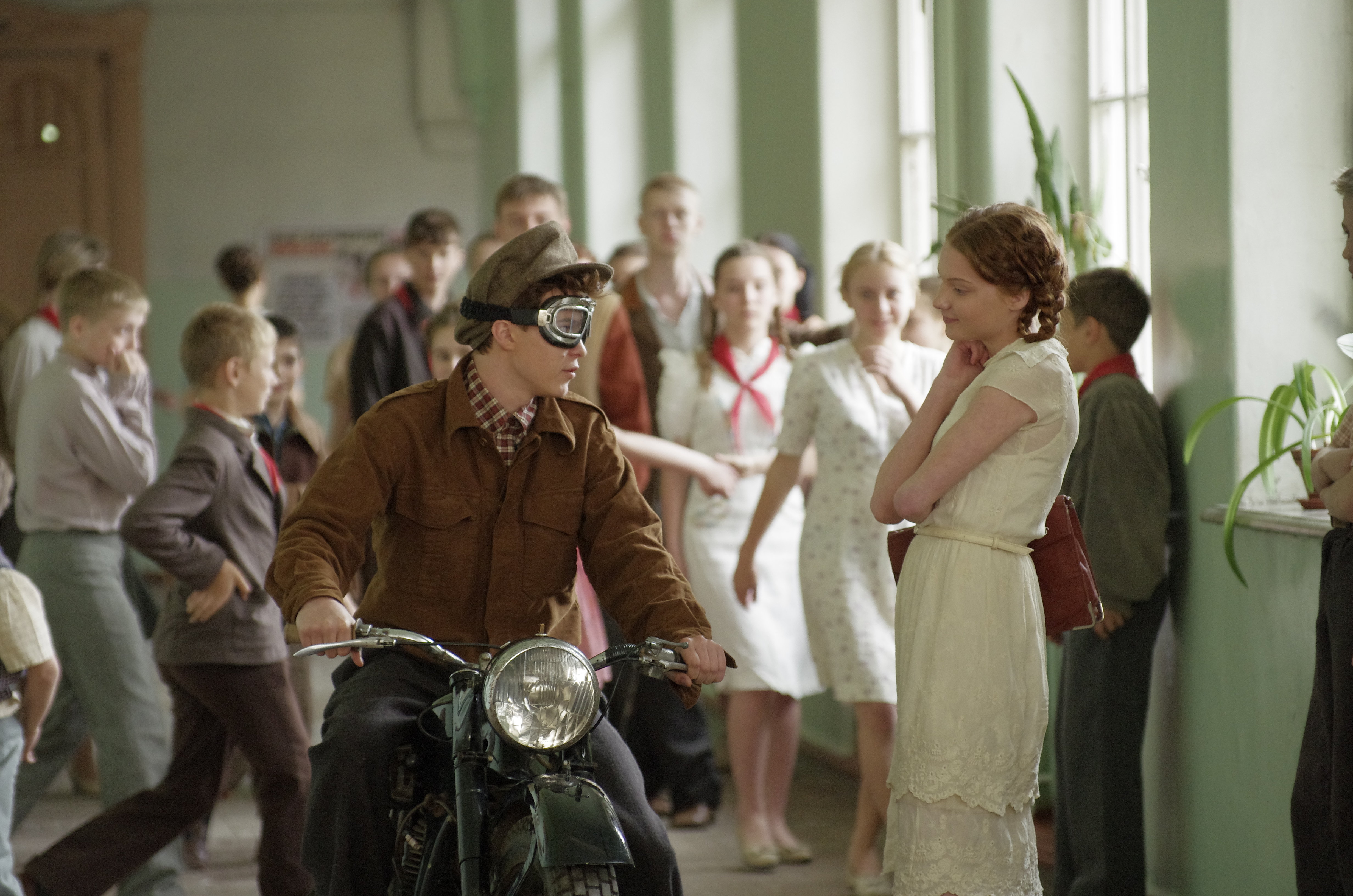 Vasiliy Prokopev and Alina Bulynko in Vasiliy Stalin (2013)