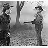 Noah Beery Jr. and Montgomery Clift in Red River (1948)