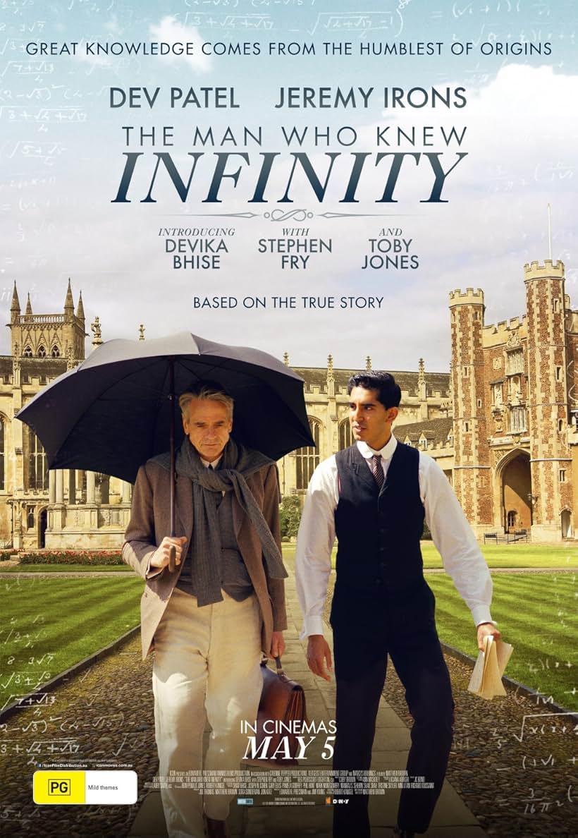 Jeremy Irons and Dev Patel in The Man Who Knew Infinity (2015)