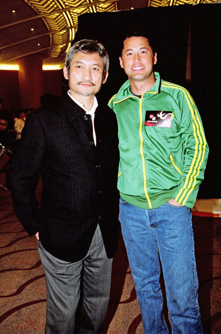 With Director "Tsui Hark".