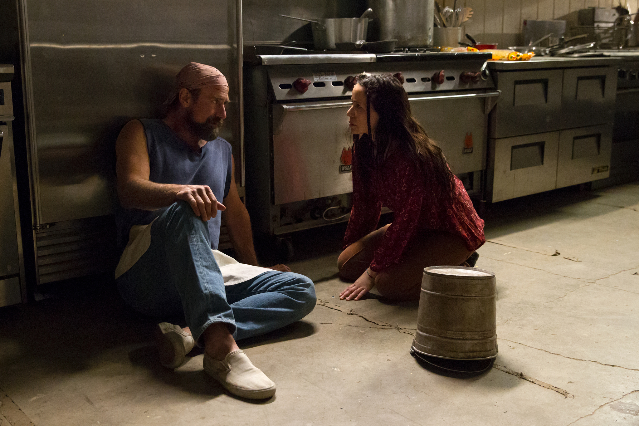 Janeane Garofalo and Christopher Meloni in Wet Hot American Summer: First Day of Camp (2015)