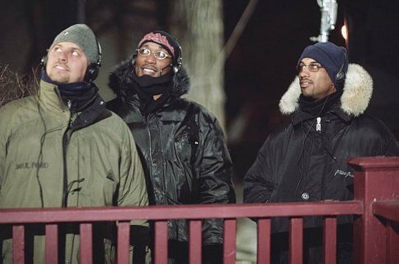 Producers BOB TEITEL and GEORGE TILLMAN JR. and director TIM STORY (left to right) 