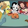 Tara Strong, Jess Harnell, Jack Plotnick, Cree Summer, James Arnold Taylor, and Abbey McBride in Drawn Together (2004)