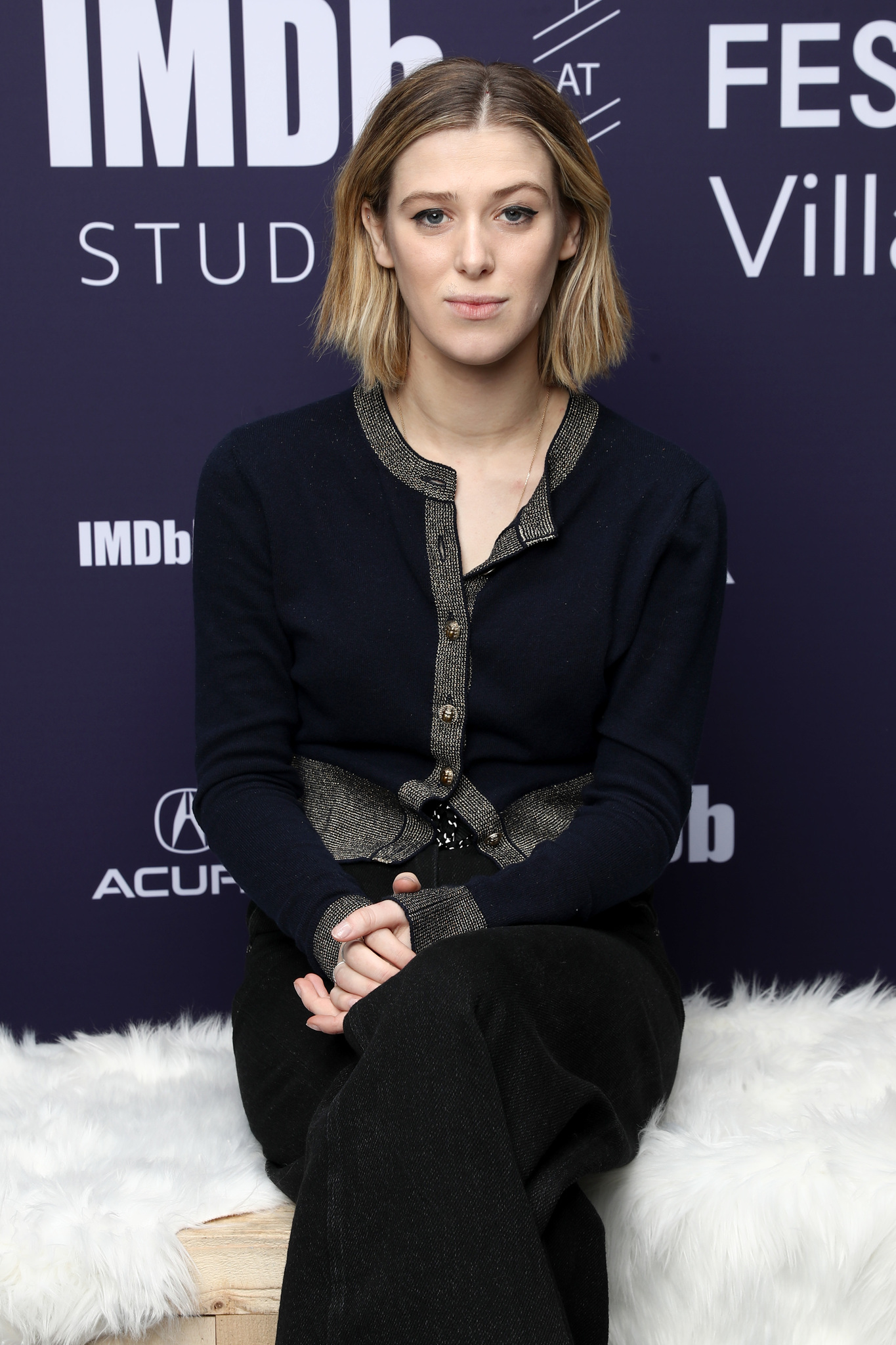 Honor Swinton Byrne at an event for The IMDb Studio at Sundance (2015)