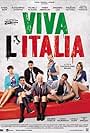 Alessandro Pesci, Ambra Angiolini, Raoul Bova, Alessandro Gassmann, Edoardo Leo, Rocco Papaleo, Michele Placido, Giuliano Taviani, and Julie P. in Viva l'Italia (2012)