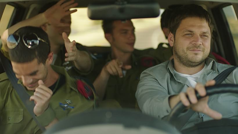 Ohad Knoller, Oz Zehavi, and Meir Golan in Yossi (2012)