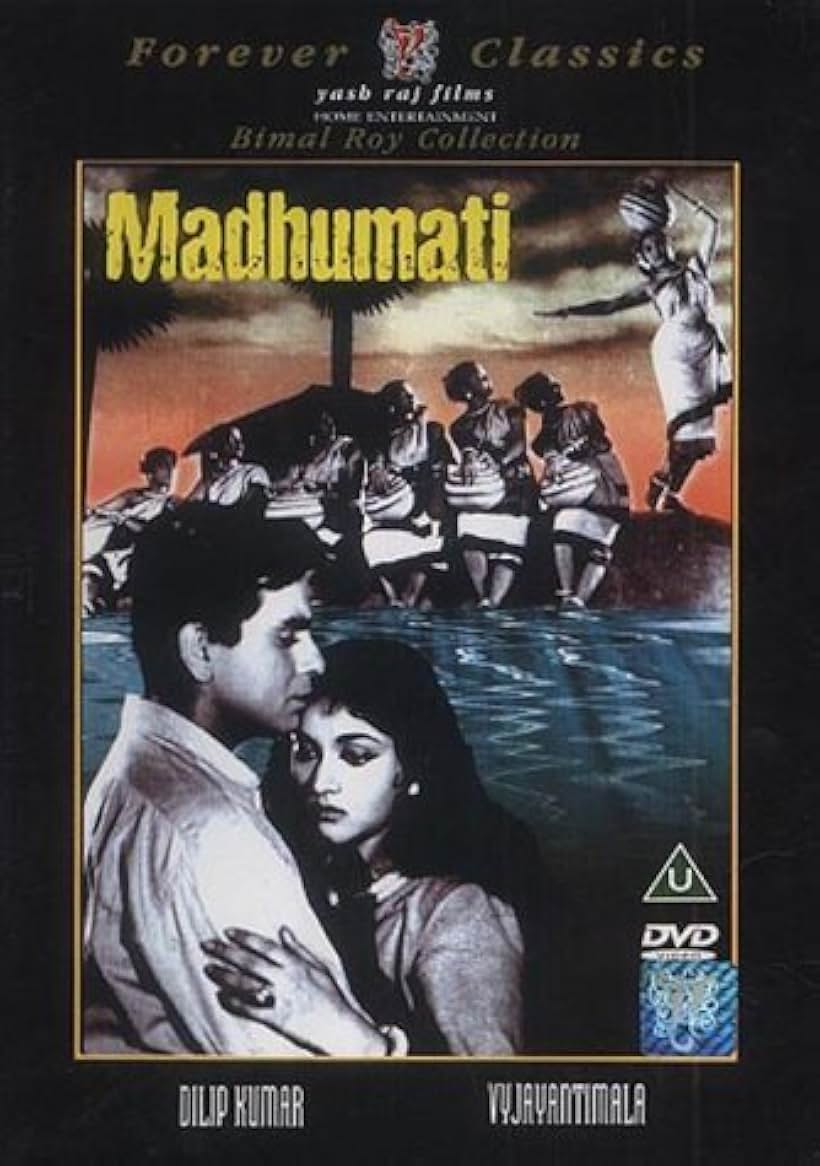 Dilip Kumar and Vyjayanthimala in Madhumati (1958)