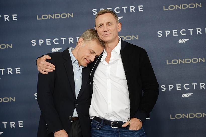 Daniel Craig and Christoph Waltz at an event for Spectre (2015)