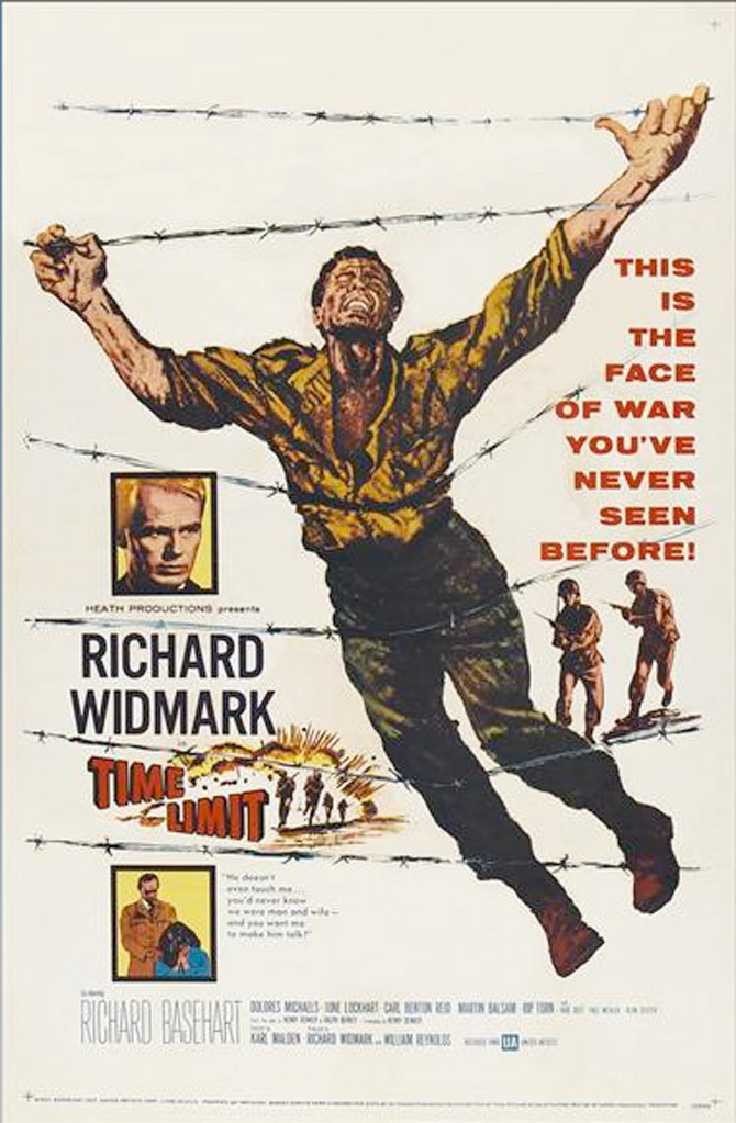 Richard Widmark in Time Limit (1957)