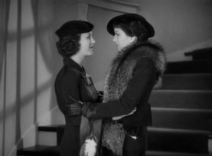 Claudette Colbert and Rochelle Hudson in Imitation of Life (1934)