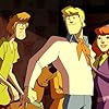 Matthew Lillard, Mindy Cohn, Grey Griffin, and Frank Welker in Scooby-Doo! Mystery Incorporated (2010)