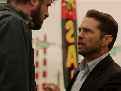 Jason Priestley and Donavon Stinson in Call Me Fitz (2010)