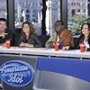 Shania Twain, Simon Cowell, Randy Jackson, and Kara DioGuardi in American Idol: The Search for a Superstar (2002)