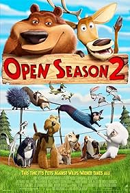 Crispin Glover, Jane Krakowski, Diedrich Bader, Billy Connolly, Mike Epps, Olivia Hack, Danny Mann, Joel McHale, Sean P. Mullen, Steve Schirripa, Fred Stoller, Cody Cameron, and Maddie Taylor in Open Season 2 (2008)