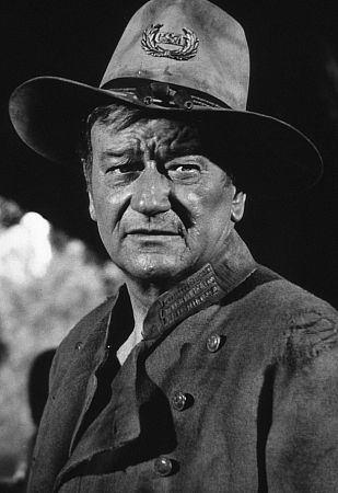 John Wayne, portrait for "Rio Lobo," 1970. Vintage silver gelatin, 14x11, signed. $800 © 1978 David Sutton MPTV